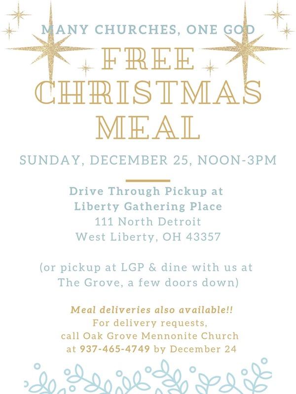West Liberty Free Community Christmas Meal